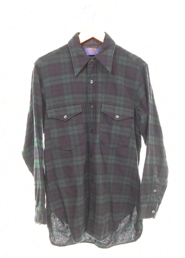ペンドルトン PENDLETON 70s ボードシャツ ブラックウォッチ 70's ウールシャツ 15 1/2 長袖シャツ マルチカラー 103MT-3062