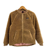 パタゴニア PATAGONIA Retro-X Fleece Bomber Jacket レトロX ボアジャケット フリースジャケット レディース キッズ 65415FA19 コート・ジャケット 無地 ブラウン 3Lサイズ 101KT-13