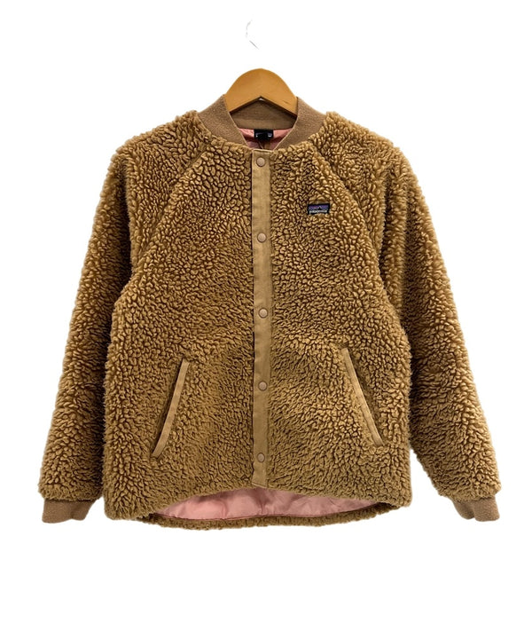 パタゴニア PATAGONIA Retro-X Fleece Bomber Jacket レトロX ボアジャケット フリースジャケット レディース キッズ 65415FA19 コート・ジャケット 無地 ブラウン 3Lサイズ 101KT-13