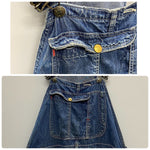 【曜日割引対象外】 ヴィンテージ vintage 50's~ BLUE BELL ローバック つなぎ・オーバーオール ブルー 201MB-1095 VB