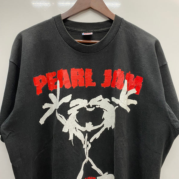 【曜日割引対象外】 ヴィンテージ vintage 90's PEARL JAM ALIVE FRUIT OF THE LOOM USA製 Tシャツ ブラック XLサイズ 201MT-4202 VB