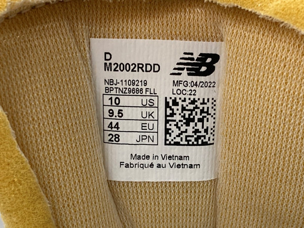 ニューバランス new balance 22年製 M2002 RDD RESTORE PACK N-ERGY エナジー スエード ランニング ローカット シューズ 灰 M2002RDD メンズ靴 スニーカー グレー 28cm 104S-959