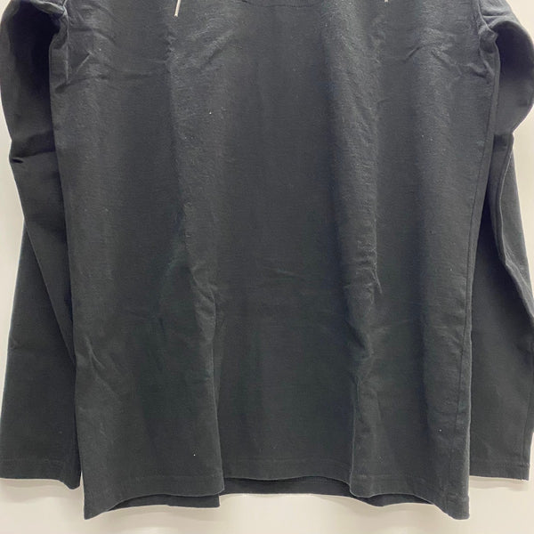 【曜日割引対象外】 グルービンハイ GROOVIN' HIGH The GROOVIN HIGH 1950s Lace-up Pullover Shirt 長袖シャツ ブラック XLサイズ 201MT-4214 VB