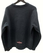 シュプリーム SUPREME × インディペンデント INDEPENDENT コラボ FUCK THE REST CREWNECK トレーナー ロゴ 刺繍 スウェット プリント ブラック Mサイズ 104MT-330