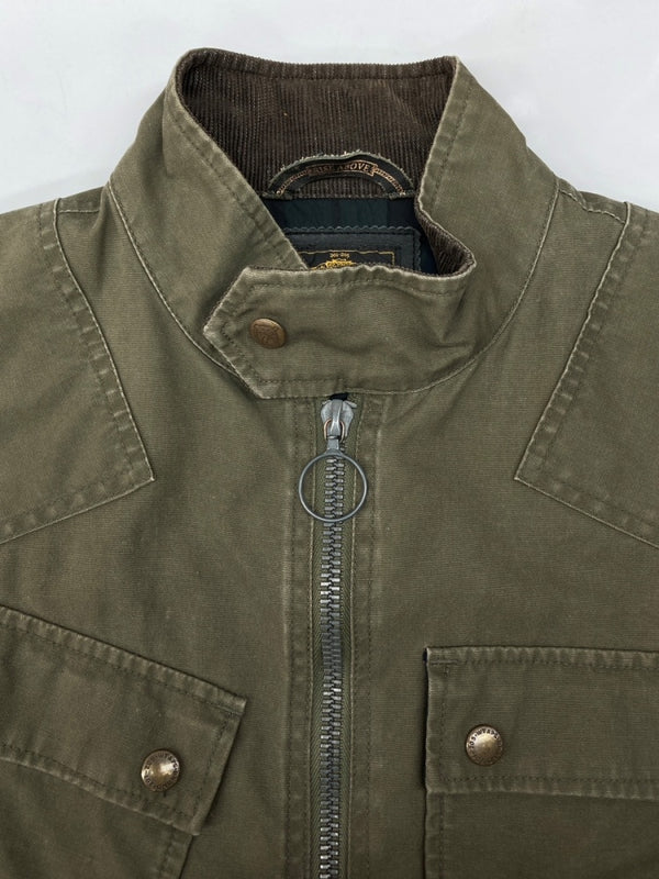 ダブルタップス WTAPS M-3 MILITARY JACKET ミリタリー ジャケット ダブルジップ エルボーパッチ ROKUDENASHI アウター 緑 102GWDT-JKM06 ジャケット ロゴ カーキ Sサイズ 104MT-1781