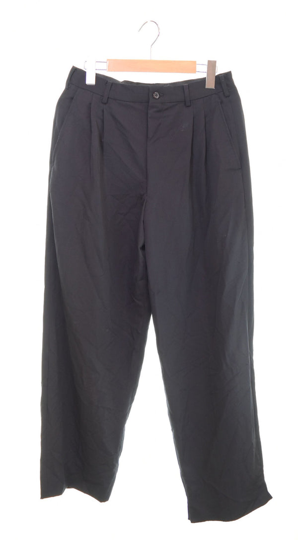 コムデギャルソン COMME des GARCONS 80s 2タックスラックス AD1988 HP-05032L スラックス ブラック Lサイズ 103MB-510