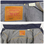 【曜日割引対象外】 リーバイス Levi's LEVI'S VINTAGE CLOTHING 506XX 1936モデル TYPE 1 トラッカージャケット 日本製 リジット デニム ジャケット ブルー 42サイズ 201MT-4638 VB
