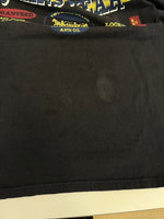 リーバイス Levi's US古着  REDTAB ロゴ プリントTシャツ USA製 WOMEN M/L Tシャツ ブラック 101MT-4844