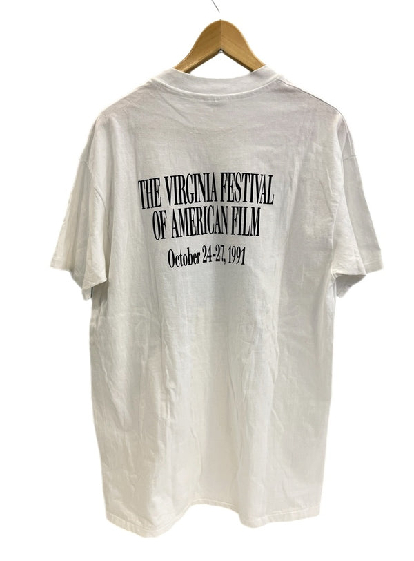 ヴィンテージ vintage 90s ©1991 Peter Max 89 Liberties movie made america 自由の女神 プリントTシャツ アートTシャツ 袖シングル XL Tシャツ LLサイズ 101MT-4673