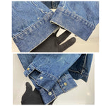 【曜日割引対象外】 リー Lee 80's ファイヤーマンジャケット デニムジャケット カナダ製 ジャケット ブルー 201MT-4854 VB