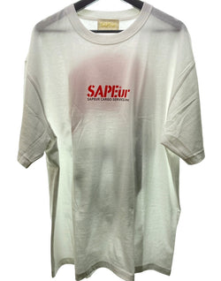 サプール SAPEur CARGO SERVICE限定 ロッドマン 白 Tシャツ プリント ホワイト 104MT-117