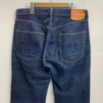 【曜日割引対象外】 キャピタル KAPITAL デニムパンツ 裏地ブランケット 5P インディゴ デニム ブルー 34サイズ 201MB-915 VB