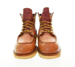 レッドウィング RED WING Irish Setter アイリッシュセッター MADE IN USA アメリカ製 羽タグ  モックトゥ 8131 メンズ靴 ブーツ ワーク ブラウン US8 26cm 103S-647