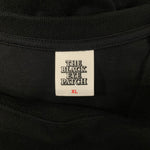 ブラックアイパッチ BlackEyePatch ラインストーン 取扱注意 Tシャツ ブラック Xlサイズ 201MT-4683