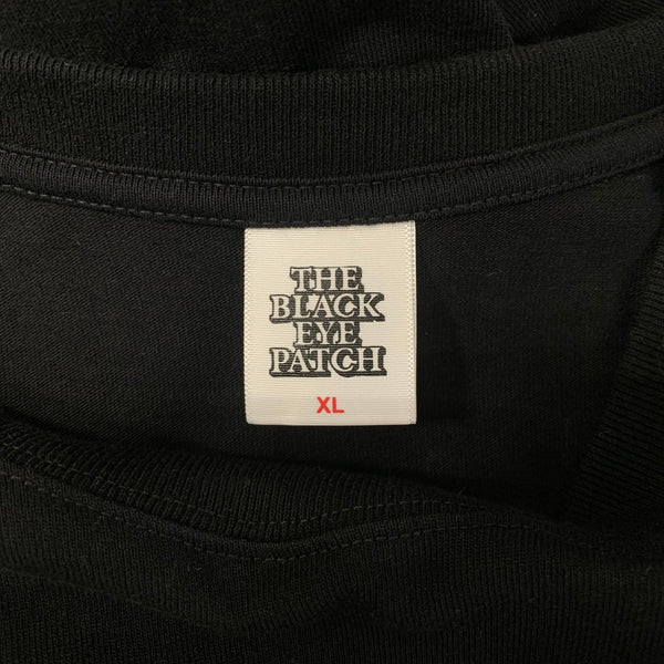 ブラックアイパッチ BlackEyePatch ラインストーン 取扱注意 Tシャツ ブラック Xlサイズ 201MT-4683