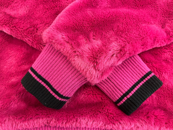 ドルチェ&ガッバーナ Dolce&Gabbana D＆G ドルガバ ロゴ ファースウェットシャツ カットソー 長袖  G9WC1Z FUPXJ XS トップスその他 ピンク SSサイズ 101MT-5414