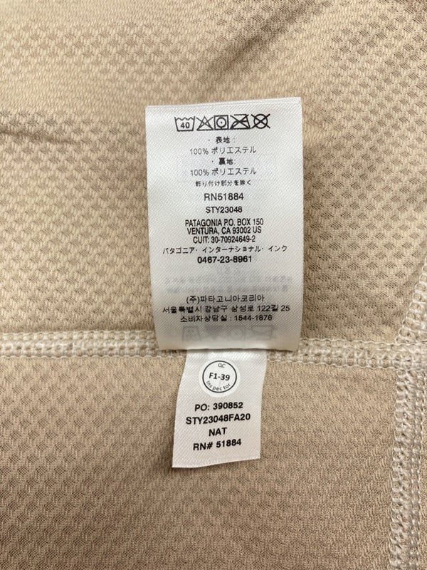 パタゴニア PATAGONIA CLASSIC RETRO-X VEST クラシック レトロ ベスト フリース 薄茶色 23048FA20 ベスト ロゴ ベージュ Sサイズ 104MT-621