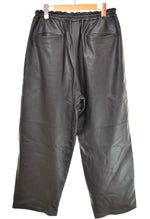 グラフペーパー  Graphpaper Sheep Leather Easy Pants レザーパンツ GM223-40194 ボトムスその他 ブラック 1 103MB-560