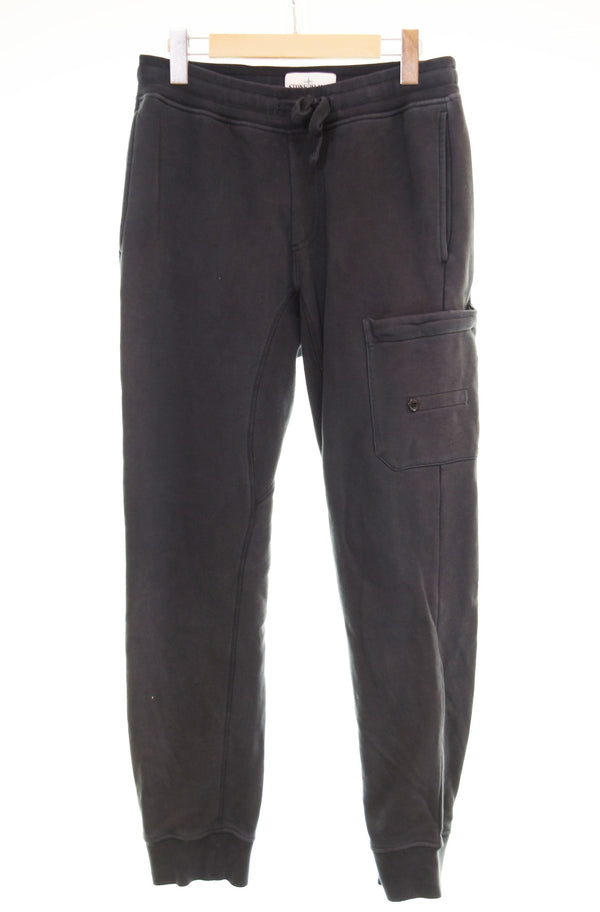 ストーンアイランド STONE ISLAND 裾リブ スウェットパンツ 711560320 ボトムスその他 ブラック Sサイズ 103MB-689