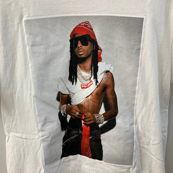 シュプリーム SUPREME 25AW Playboi Carti Tee Tシャツ ホワイト Sサイズ 201MT-4822