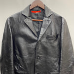 【曜日割引対象外】 ワイツーレザー Y'2 LEATHER AMPLIFIER ホースレザー テーラードジャケット ジャケット ブラック 36サイズ 201MT-4538 VB