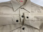 リーバイス Levi's 70's 70年代 70505 4th コットンツイル トラッカージャケット Vintage ヴィンテージ - ジャケット ホワイト 101MT-4202
