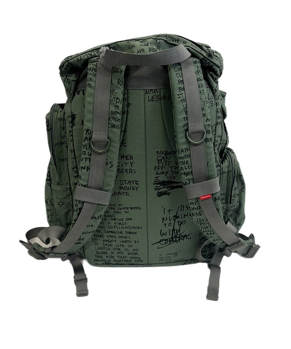 シュプリーム SUPREME Field Backpack Olive Gonz フィールド バックパック オリーブ・ゴンズ バッグ メンズバッグ バックパック・リュック カーキ 101bag-181