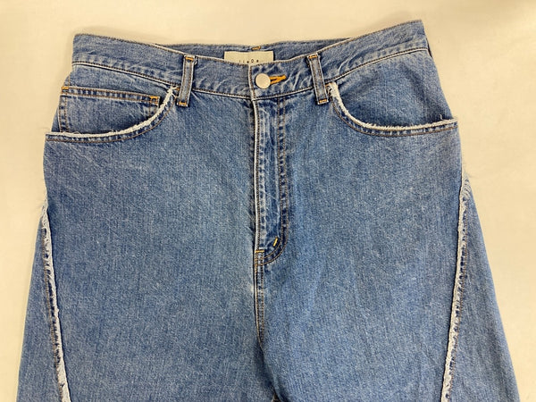 ジエダ Jieda WIDE DENIM ワイドデニム Jie-ST15 デニム ブルー サイズ2 101MB-536