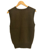 ミリタリー Military 40's 40s 40年代 AMERICAN RED CROSS WOOL KNIT VEST アメリカンレッドクロス 赤十字 アメリカ軍 ニット - ベスト カーキ フリーサイズ 101MT-3626