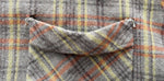 ヴィンテージ VINTAGE ITEM 50's~60's merrill woolens ウールシャツ ネルシャツ ボックスシャツ 長袖シャツ チェック ブラウン 103MT-317