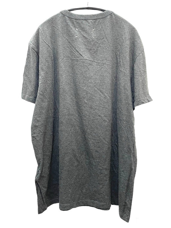 メゾン マルジェラ Maison Margiela 22SS 反転 ディストーテッドロゴ TEE S50GC0659 54 Tシャツ グレー 601MT-47