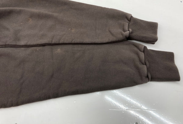 セントマイケル SAINT MICHAEL 21SS Crew Sweat SGlass ステンドグラス トレーナー ダメージ加工 茶 SM-S21-0000-014 スウェット プリント ブラウン Mサイズ 104MT-2206