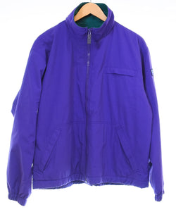 ラルフローレン RalphLauren  90's POLO SPORT シェルド シンチラ ジャケット ナイロン  フリース S ジャケット パープル Sサイズ 103MT-3473