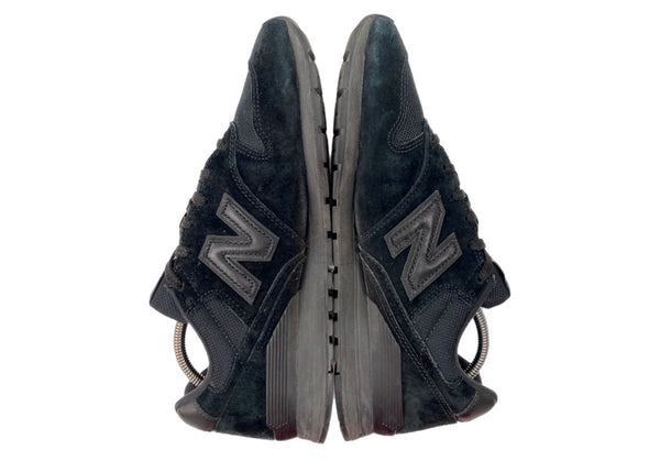 ニューバランス new balance 24年製 CM996 C-CAP CORDURA スエード ローカット シューズ 黒 CM996EB2 メンズ靴 スニーカー ブラック 26cm 104S-834