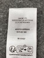 シュプリーム SUPREME 24SS Overdyed Small Box Zip-Up Hooded Sweatshirt オーバーダイ スモール ボックス ジップアップ フーディ 黒 パーカ ロゴ ブラック Lサイズ 104MT-1727