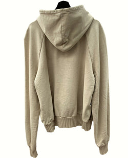 ハウスオブエラー House of Errors eye hoodie LONDON 刺繡 スウェット プルオーバー フーディ パーカー 白 パーカ ロゴ ベージュ Lサイズ 104MT-1234