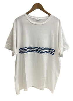 パタゴニア PATAGONIA 90s Vintage ヴィンテージ USA製 Benetical T's  波柄 プリントTシャツ 半袖 白 XL Tシャツ ホワイト LLサイズ 101MT-4703