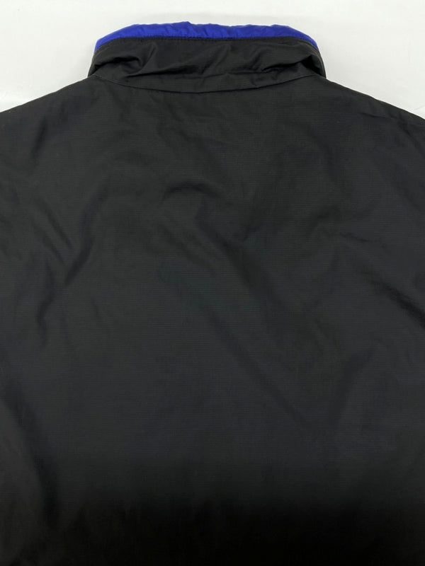 パタゴニア Patagonia PUFFBALL VEST パフボール ベスト ハーフジップ アウトドア 青 黒 ベスト ロゴ ブラック Sサイズ 104MT-2198