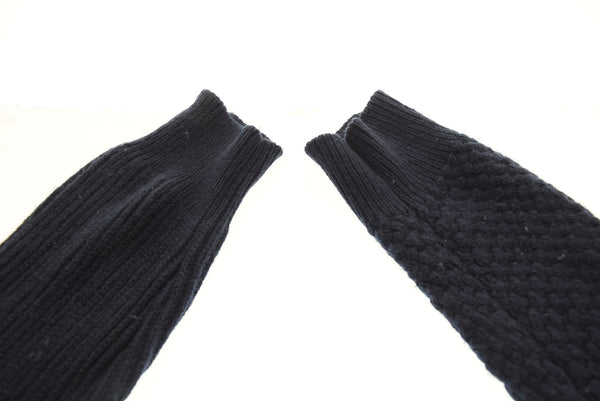 クオン KUON マルチパターンカーディガン  ハンドステッチ 142KNO12900 カーディガン ネイビー 3Lサイズ 103MT-2688