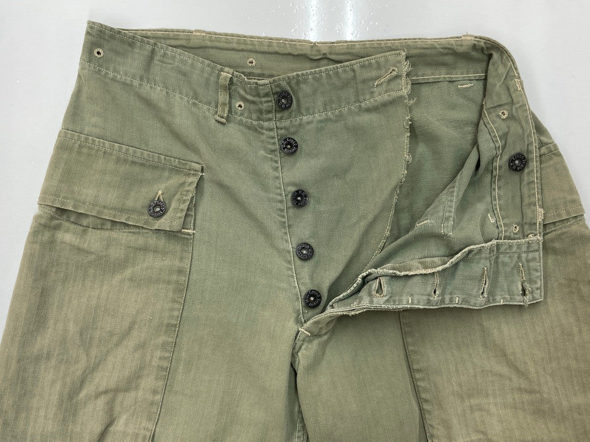 ミリタリー Military 40s 40年代 USMC Vintage M-44 HBT Monkey Pants