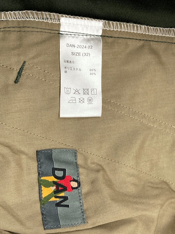ディッキーズ Dickies DAN 別注 M47 Work Trousers ワーク トラウザーズ 緑 無地 カーゴパンツ カーキ サイズ 32 104MB-302