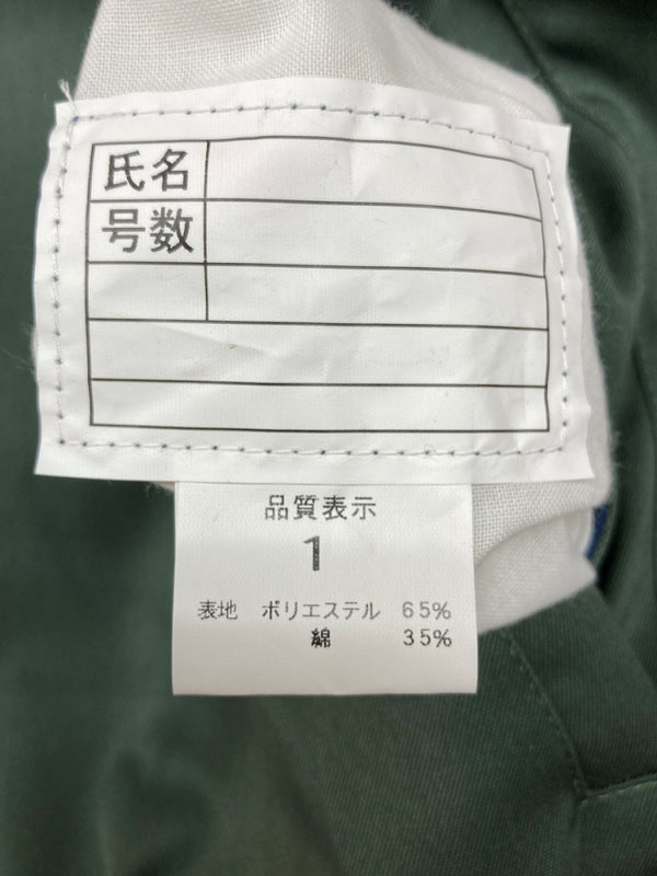 ミリタリー Military REVERSIBLE FLIGHT JACKET リバーシブル フライト ジャケット MA-1 JASDF SQUADRON PX品 ブルーインパルス 緑 サイズ 1 ジャケット 総柄 カーキ 104MT-1764
