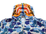 アベイシングエイプ A BATHING APE ABCcamo Tigercamo Full zip hoody ABCカモ タイガーカモ フルジップフーディ  001ZPK801003M パーカ ブルー Lサイズ 103MT-3233