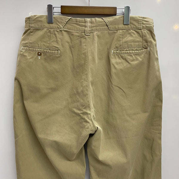 【曜日割引対象外】 ヴィンテージ vintage 60's ストア系ブランド WALDESジッパー チノパン ベージュ W36サイズ 201MB-1207 VB