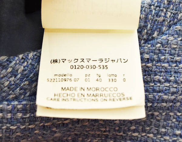 マックスマーラ Max Mara 半袖 ワンピース ライトブルー 52211097 ワンピース ブルー 40 103LT-88