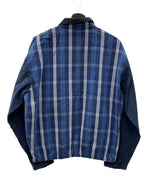 ラルフローレン RalphLauren Polo Sport ポロ スポーツ  90's CHECK SWING TOP チェック スウィングトップ 襟コーデュロイ 紺 ジャケット チェック ネイビー Mサイズ 104MT-2298