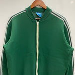 【曜日割引対象外】 アディダス adidas 70's トラックジャケット ventex フランス製 ジャージ グリーン 201MT-4271 VB