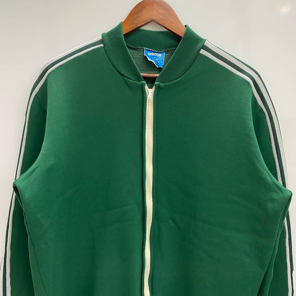 【曜日割引対象外】 アディダス adidas 70's トラックジャケット ventex フランス製 ジャージ グリーン 201MT-4271 VB