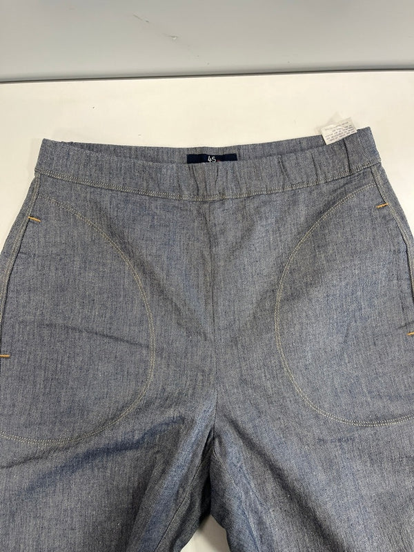 フォーティーファイブアールピーエム 45RPM リネン混 コットンパンツ ボトムスその他 ブルー サイズ02 101LB-32