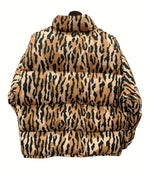 ワコマリア WACKO MARIA × NANGA ナンガ 21AW LEOPARD DOWN JACKET TYPE-1 レオパード ダウン ジャケット 茶 ジャケット ヒョウ柄・レオパード柄 ブラウン Sサイズ 104MT-1117